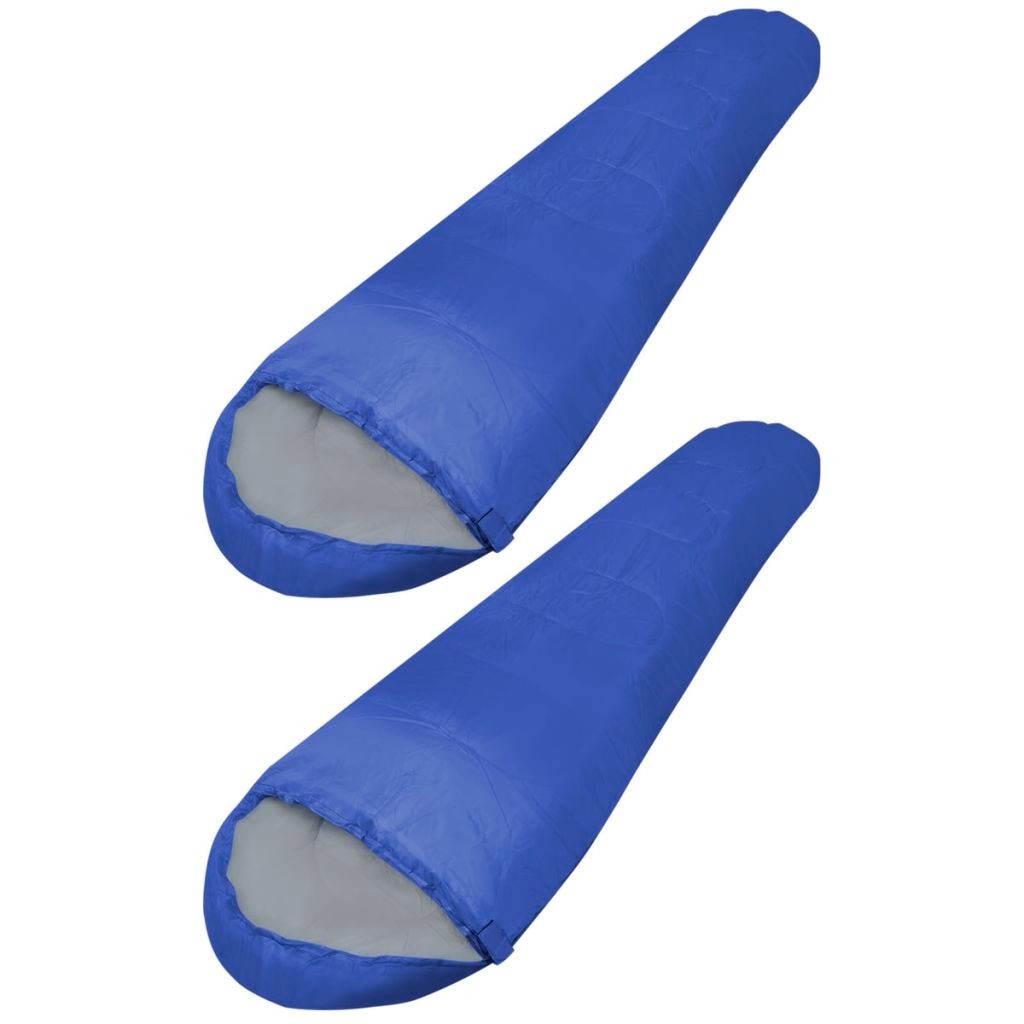 Set of 2 XXL Lightweight Mummy Sleeping Bags